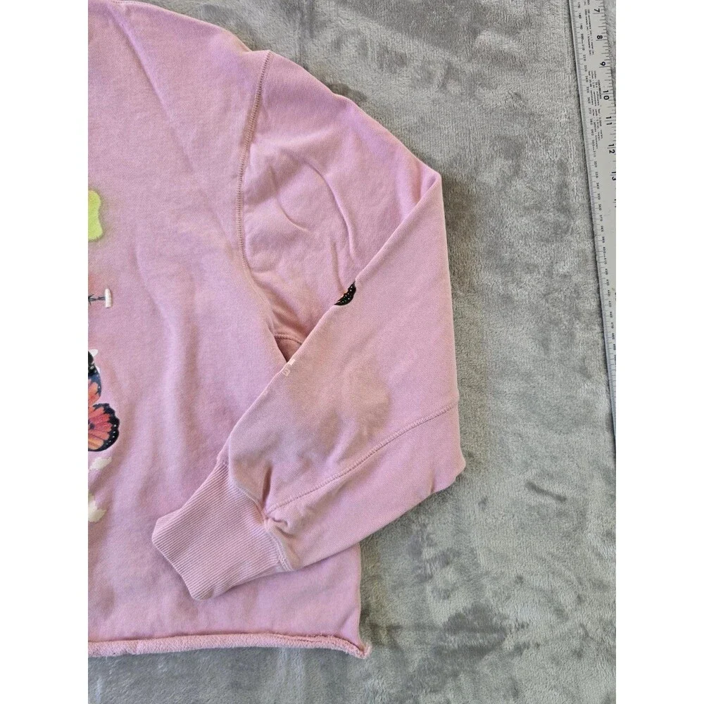 Nike Sportswear Happy Air Crewneck Sweater Womens Size XL Pink